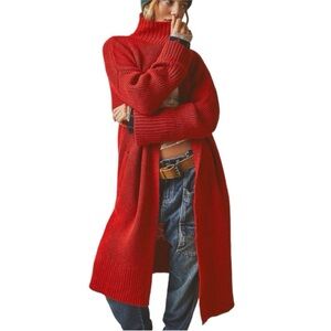 Free People Finely Maxi Cardigan Women’s Size Small